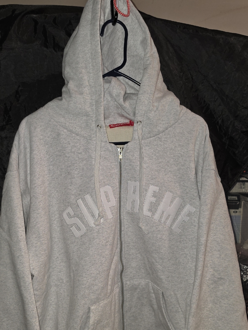 Supreme Arc Thermal Lined Zip Up Hooded Sweatshirt